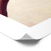 KATZE IN HAND POSTER (Ecke)