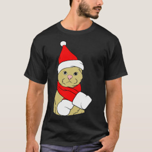 Katze in Hut T-Shirt