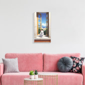 Katze in Italien Leinwand Mauer Kunst (Insitu (Wohnzimmer))