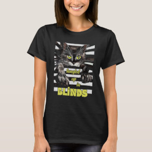 Katze in Jalousien Explorer Kätzchen T-Shirt