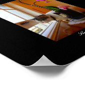 Katze in Kanagawa, Japan Poster (Ecke)