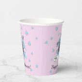 Katze in Kürbiskugel Kandy Mais Kids Halloween Pap Pappbecher (Rechts)