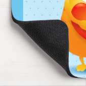 Katze in Liebe Mousepad (Ecke)