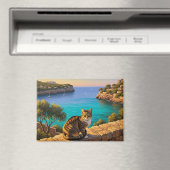 Katze in Mallorca Spanien Reisen Magnet (In Situ (Geschirrspüler))