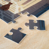 Katze in Mykonos Greece Cyclades Travel Puzzle (Seite)