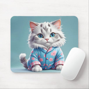 Katze in Pajamas Mousepad