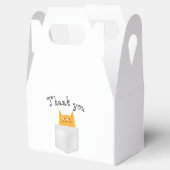 Katze in Pocket,flüchtige Blick ein Buch,DIY Text Geschenkschachtel (Geöffnet)