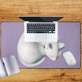 Katze in Position-3 Schreibtischunterlage