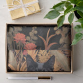 Katze in Tapisserie 4 Decoupage Paper Seidenpapier (Geschenk)