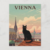 Katze in Wien Österreich Reisen