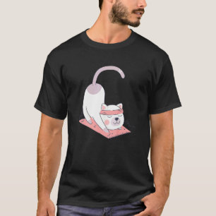 Katze Internationaler Tag des Yoga 1 T-Shirt