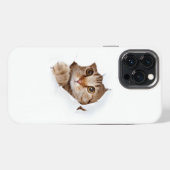 Katze iPhone Hülle (Rückseite (Horizontal))