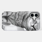 Katze iPhone Hülle (Rückseite (Horizontal))