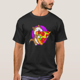 Katze isst Pizza Katze und Pizza   1 T-Shirt