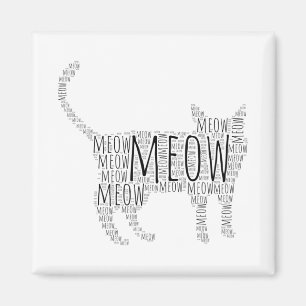 KATZE IST MEOW MAGNET