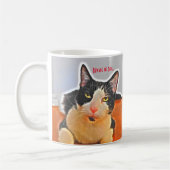 Katze ist schattig kaffeetasse (Links)
