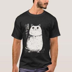 Katze japanische Kunst I japanische Katze T-Shirt