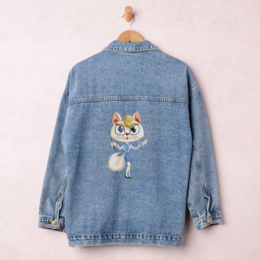 Katze Jeansjacke (Hangar)