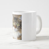 Katze Jumbo-Tasse (Vorderseite Rechts)