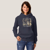 Katze, Kaffee, Cozynight bis Shirt (Vorne ganz)