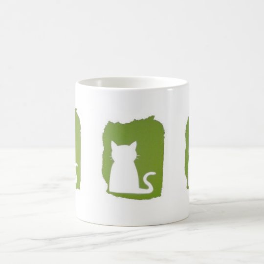 Katze Kaffeetasse