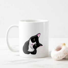 Katze Kaffeetasse