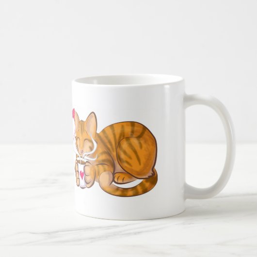 Katze Kaffeetasse (Rechts)