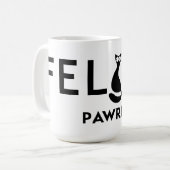 Katze Kaffeetasse (Vorderseite Links)