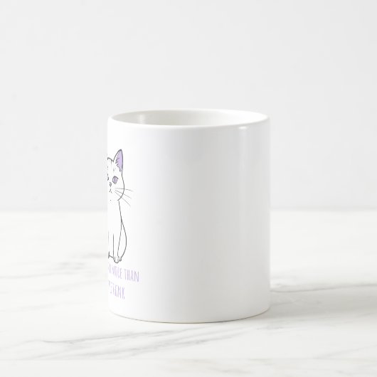 Katze Kaffeetasse (Mittel)