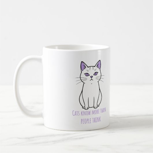 Katze Kaffeetasse (Links)