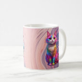 Katze Kaffeetasse (VorderseiteRechts)