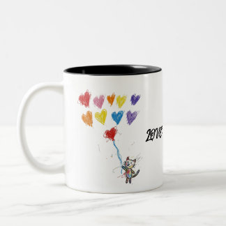 KATZE Kaffeetasse LOVE YOU