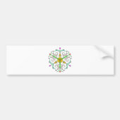 Katze kaliedoscope autoaufkleber (Vorne)