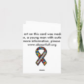 Katze Karte (Rückseite)