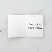 Katze Karte (Innenseite)