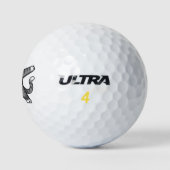 Katze Kätzchen Dab Kapuzenpullover Golfball (Logo)