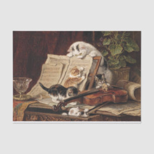 Katze & Kätzchen • Henriette Ronner-Knip (1821-190 Seidenpapier
