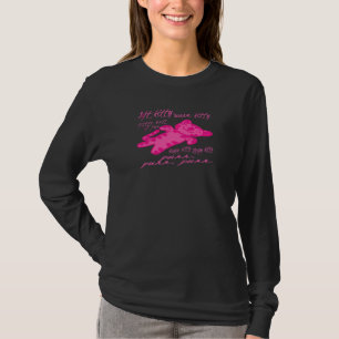 Katze Kätzchen Poesie Dichter Gedicht Schnurren Mi T-Shirt