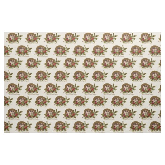 Katze Kätzchen Stechpalme Winterbeere Stoff (Yard (91,4 cm))