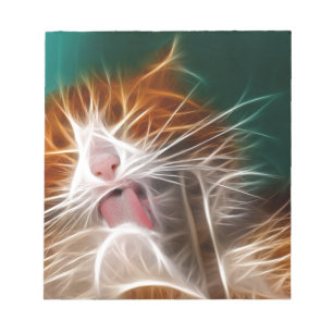 Katze Kätzchen süße niedliche Katze Schnurren Miau Notizblock