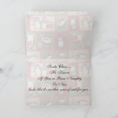 Katze, Kätzchen, Weihnachten, Rettung, Foto Feiertagskarte (Innenseite)