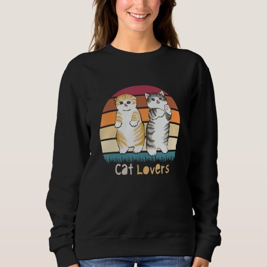 Katze Katze ArtKat Kleidung Sweatshirt (Vorderseite)