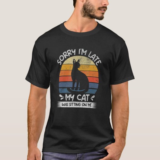 Katze Katze Kätzchen Zitat Vater Mutter 2 T-Shirt (Vorderseite)