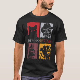 Katze  Katzenvater Fabelhaft  Vater Der Katzen T-Shirt