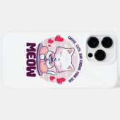 Katze - Kawaii Case-Mate iPhone Hülle (Rückseite (Horizontal))