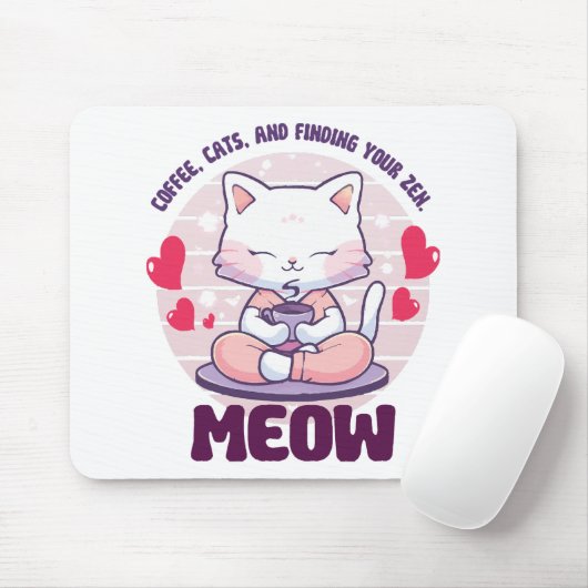 Katze - Kawaii Mousepad (Mit Mouse)