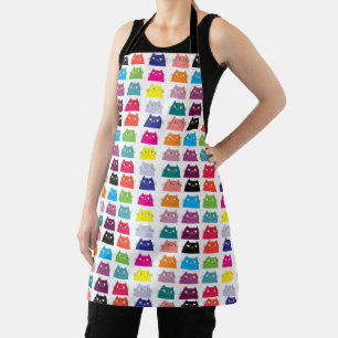 Katze Kawaii Muster Schürze