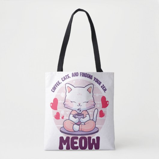 Katze - Kawaii Tasche (Vorderseite)