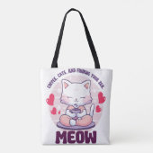 Katze - Kawaii Tasche (Rückseite)