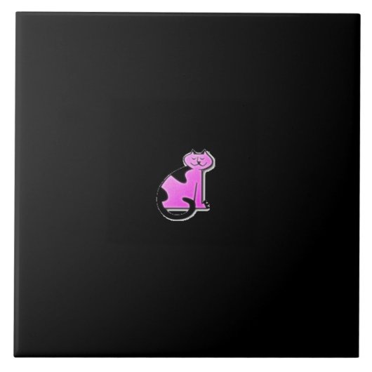 Katze, Keramik Fliesen zum Verkauf ! (Vorderseite)